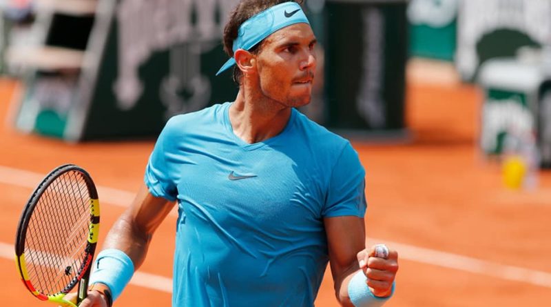 Rafael Nadal, lors de Roland Garros en juin 2018