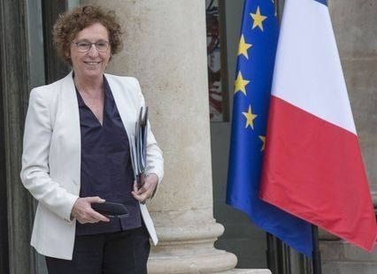 Muriel Pénicaud sortant d'un conseil de ministres