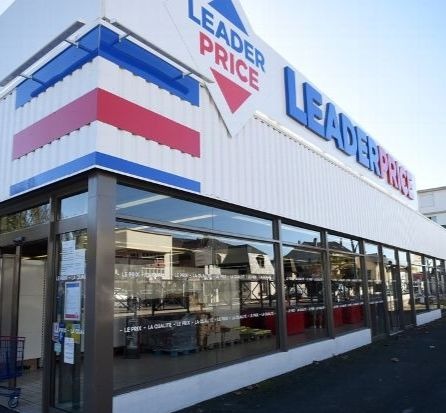 La façade d'un magasin Leader Price, detenu par le groupe Casino