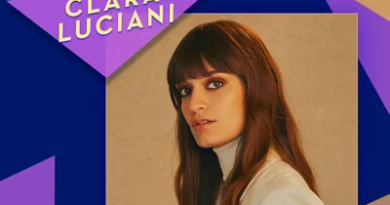 Clara Luciani, artiste féminine de l'année, sur une pochette.