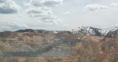 La mine Bingham Canyon à Utah, aux Etats Unis.