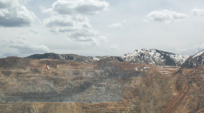 La mine Bingham Canyon à Utah, aux Etats Unis.