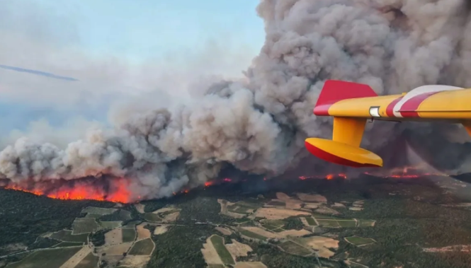 Incendie dans l’Aude : un tiers des forêts de l’été déjà parti